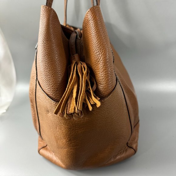 Michael Kors Acorn Ashbury Large Leather Tote, Tan - Picture 9 of 13